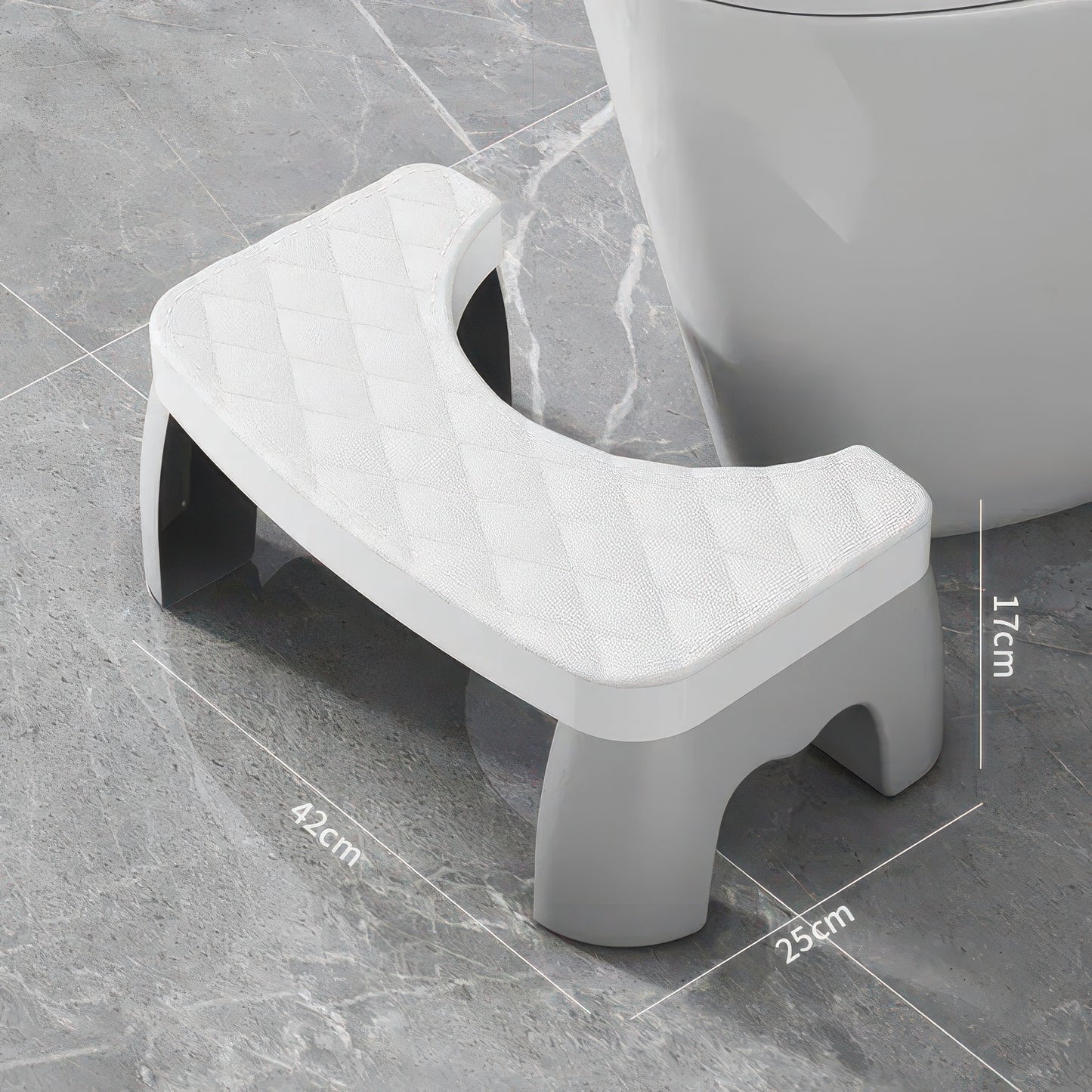 Toilettenhocker – Natürlichere Haltung beim Stuhlgang