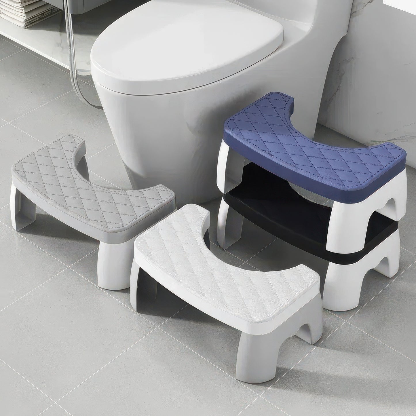 Toilettenhocker – Natürlichere Haltung beim Stuhlgang